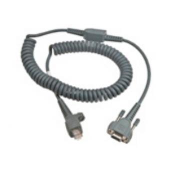 6.5ft RS232 9-Pin cable de serie Gris 2 m D-sub 9-pin - Imagen 1