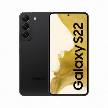 Galaxy S22 SM-S901B 15,5 cm (6.1") SIM doble Android 12 5G USB Tipo C 8 GB 128 GB 3700 mAh Negro - Imagen 1