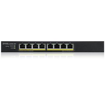 GS1915-8EP Gestionado L2 Gigabit Ethernet (10/100/1000) Energía sobre Ethernet (PoE) Negro - Imagen 1