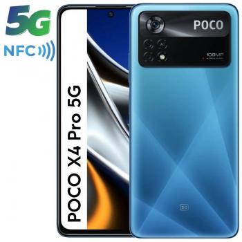 Smartphone Xiaomi PocoPhone X4 Pro NFC 6GB/ 128GB/ 6.67'/ 5G/ Azul Laser - Imagen 1
