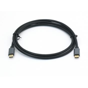 128354 cable USB 1 m USB 3.2 Gen 1 (3.1 Gen 1) USB C Negro - Imagen 1