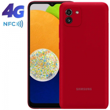 Smartphone Samsung Galaxy A03 4GB/ 64GB/ 6.5'/ Rojo - Imagen 1