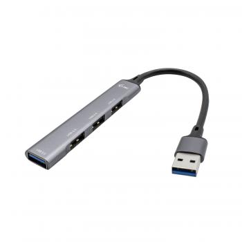 Metal USB 3.0 HUB 1x USB 3.0 + 3x USB 2.0 - Imagen 1