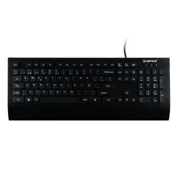 WAVE KB 10 teclado USB QWERTY Negro - Imagen 1