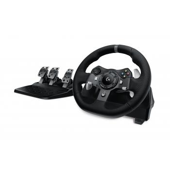G920 Driving Force Racing Wheel Negro USB 2.0 Volante + Pedales Analógico/Digital PC, Xbox One - Imagen 1