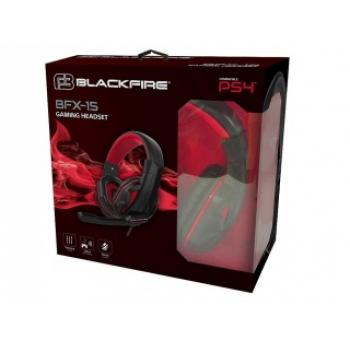 BFX-15 auricular y casco Auriculares Diadema Conector de 3,5 mm Negro, Rojo - Imagen 1