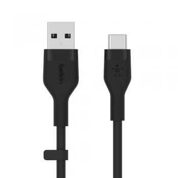 BOOST?CHARGE Flex cable USB 1 m USB 2.0 USB A USB C Negro - Imagen 1