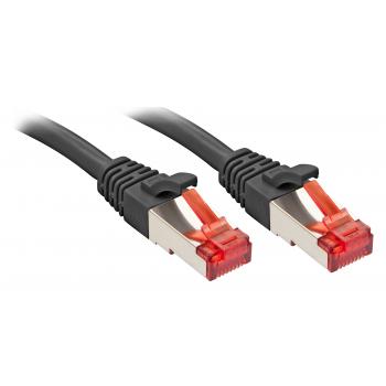Rj45/Rj45 Cat6 1m cable de red Negro S/FTP (S-STP) - Imagen 1