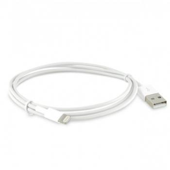 Cable USB 2.0 Lightning 3GO C131/ USB Macho - Lightning Macho/ 1m/ Blanco - Imagen 1