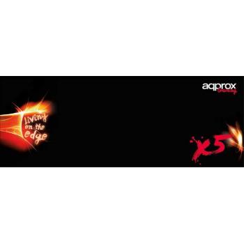 X5 Negro, Rojo, Blanco Alfombrilla de ratón para juegos - Imagen 1