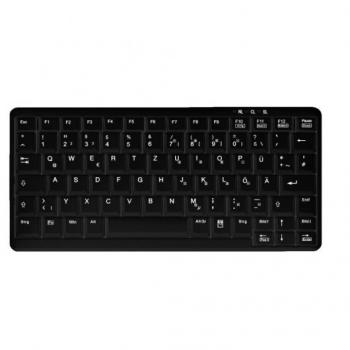 AK-4100-U teclado USB QWERTZ Español Negro - Imagen 1