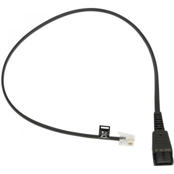 8800-00-25 cable telefónico 0,5 m Negro - Imagen 1