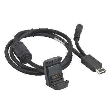 CBL-TC8X-USBCHG-01 cable USB USB 2.0 USB A Negro - Imagen 1