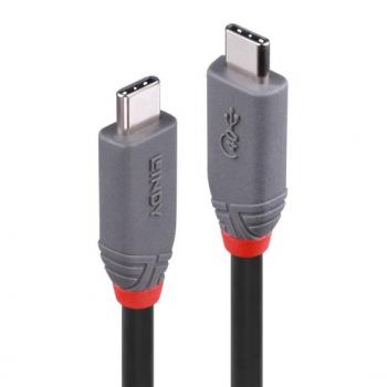 36947 cable USB 0,8 m USB4 Gen 3x2 USB C Negro - Imagen 1
