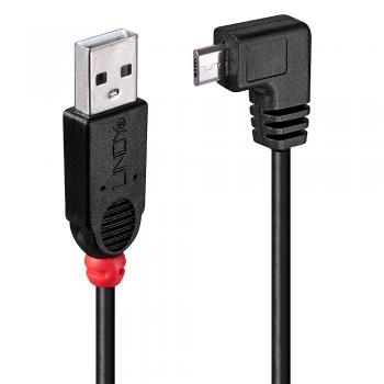31976 cable USB 1 m USB 2.0 USB A Micro-USB B Negro - Imagen 1