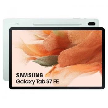 Tablet Samsung Galaxy Tab S7 FE 12.4'/ 6GB/ 128GB/ Octacore/ Verde - Imagen 1