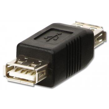 71230 cambiador de género para cable USB A Negro - Imagen 1