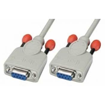 3m Null modem cable cable de red Blanco - Imagen 1