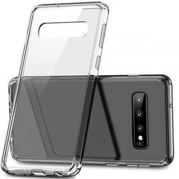 Carcasa Samsung Galaxy S10 hybrid ( bumper+ trasera transparente )Transparente - Imagen 1