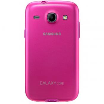 Tapa protectora Samsung EF-PI826BPEG rosa para Galaxy Core - Imagen 1