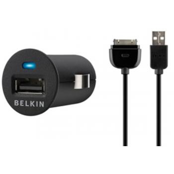Cable USB y Mini Cargador de coche Belkin F8Z571cw - Imagen 1