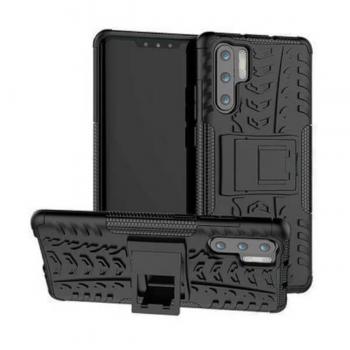 Funda rugerizada para Huawei P30 Pro en color negro - Imagen 1