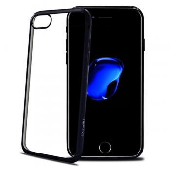 Funda de silicona para iPhone 7 Plus negra transparente - Imagen 1