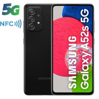 Smartphone Samsung Galaxy A52S 6GB/ 128GB/ 6.5'/ 5G/ Negro - Imagen 1