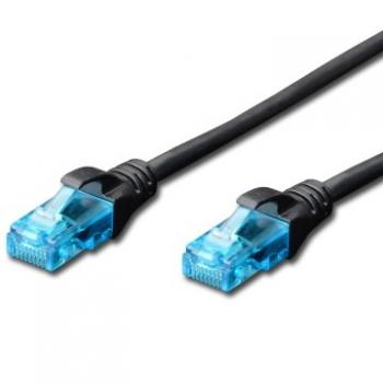 IM1173 cable de red Negro 5 m Cat5e U/UTP (UTP) - Imagen 1