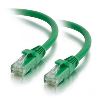 Cable de conexión de red LSZH UTP, Cat5E, de 1 m - Verde - Imagen 1