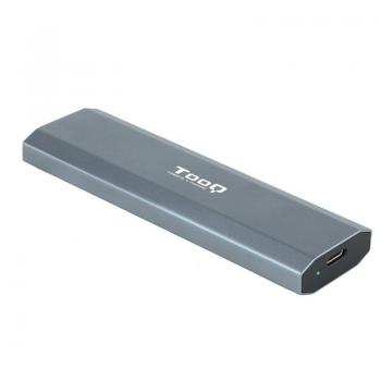 Caja Externa para Disco SSD M.2 NVMe TooQ TQE-2223G/ USB 3.2/ Sin tornillos - Imagen 1
