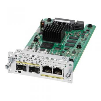 NIM-2GE-CU-SFP= módulo conmutador de red Gigabit Ethernet