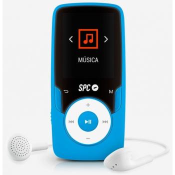 Pure Sound Extreme Reproductor MP3/MP4 Azul 8598A