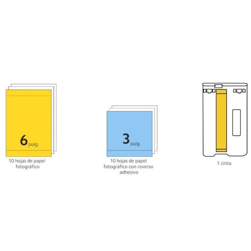 Impresora Portátil Fotográfica Xiaomi Instant Photo Printer 1S Set/ Blanca