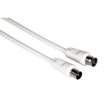 00011901 cable coaxial 3 m M FM Blanco