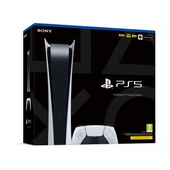 PlayStation 5 Digital Edition C Chassis 825 GB Wifi Negro, Blanco