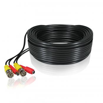 EM6140 cable coaxial 20 m BNC, DC Negro